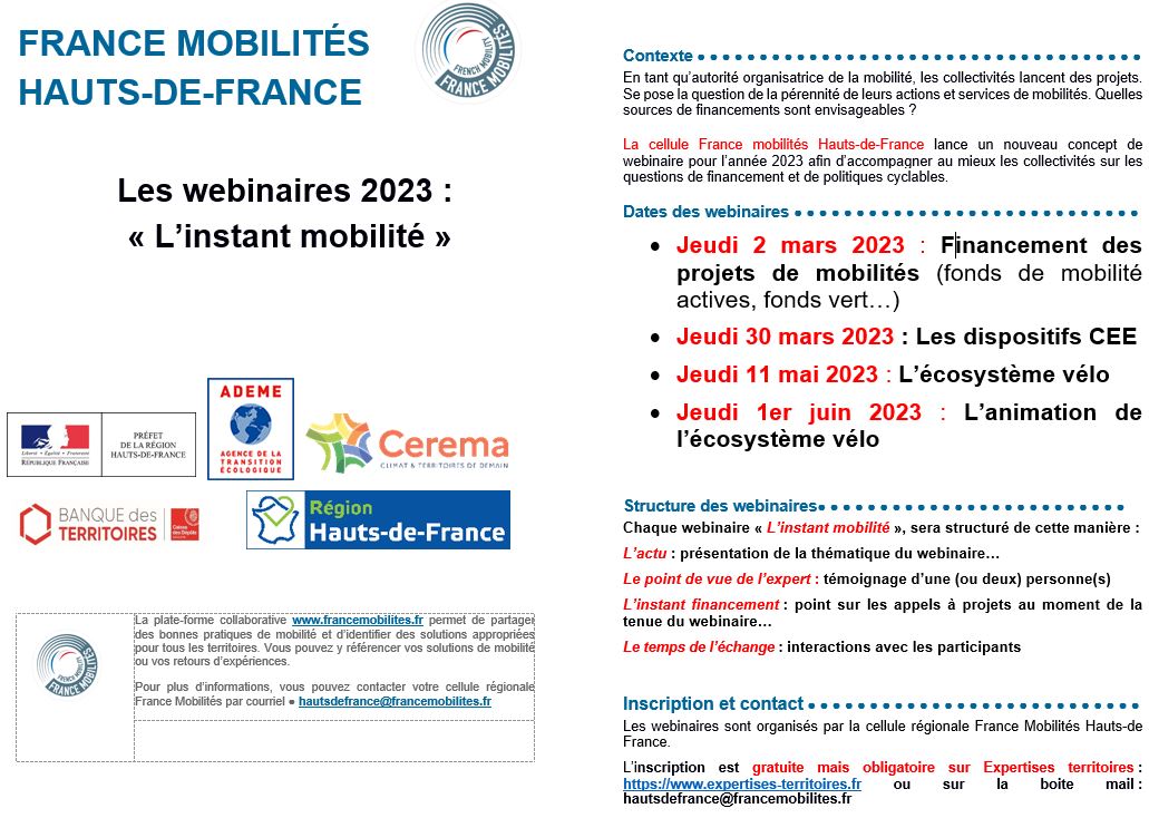 Liste webinaire 1er semestre 2023 