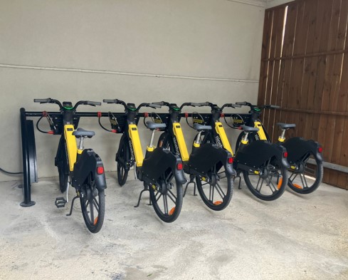 Station de vélos