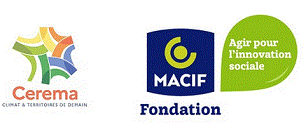 logos Cerema et Fondation Macif