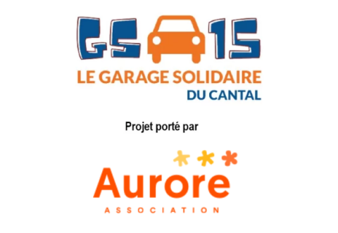 Logo Garage solidaire du Cantal 
